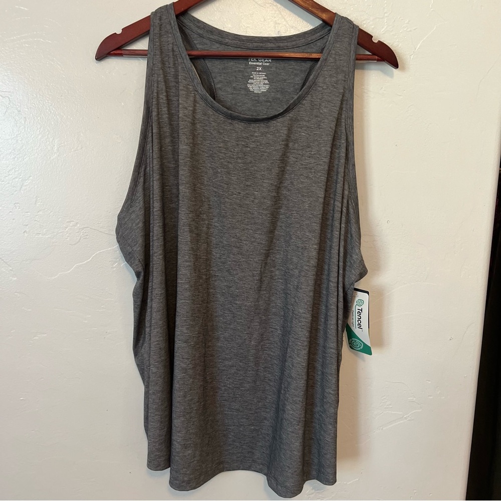 NWT Tek Gear Charcoal Tank Top Size 2X